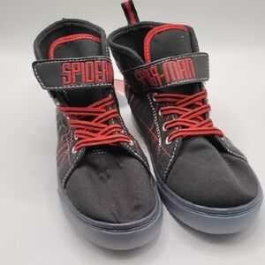Spiderman Kids Sneakers - Black and Red